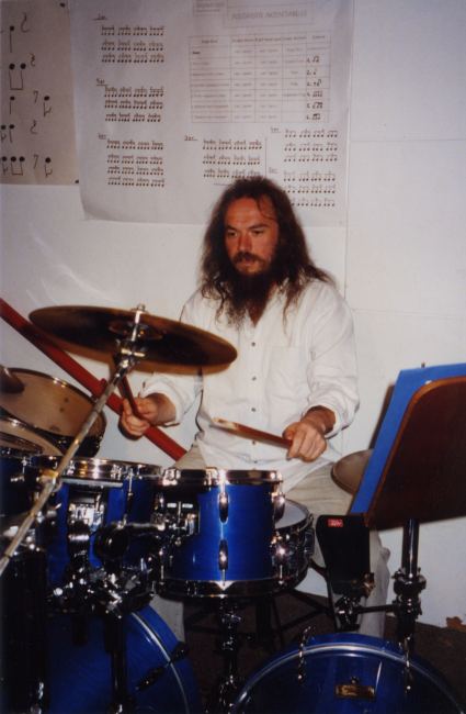 Roland during a rehearsal